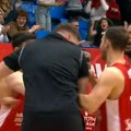 Slavili su koš za pobedu na 5,3 sekunde do kraja, ali je onda viđen šok i slavlje bivšeg igrača Partizana