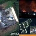 Satelitski snimci potvrdili razmere napada dronovima na Pskov: Dva aviona Iljušin pretvorena u pepeo, ali to nije sve