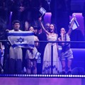 Ова порука се појавила Белгијанцима за време наступа Израела на Евровизији