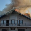 Požar na kući u Ulici Branka Ćopića u Kragujevcu