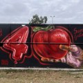 Originalni mural posvećen bendu: Fanovi iznenadili Dražena Žerića Žeru i ekipu grupe "Crvena jabuka" (foto)