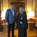 Dodik sa patrijarhom Porfirijem: Oslonjeni na veru u zajedništvu čuvamo ono što nas je održalo