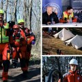 Spasioci i tragači vežbali na Fruškoj gori. Novosadski operativci u potrazi za vazduhoplovima (video)