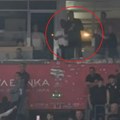 Dok je Partizan "gazio" Zvezdu, Grobari su ugledali njega na tribinama, tada je nastala potpuna ludnica