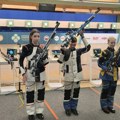Žetva medalja srpskih strelaca: Anastasija zlatna, Anđelija i Aleksa srebrni u „solo“ takmičenju