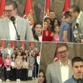 "Imate samo jednu zemlju, a to je Srbija!" Predsednik Vučić primio đake i nastavnike iz Zvečana - "Neka živi naš narod na…
