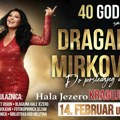 Dragana Mirković u Kragujevcu 14. februara