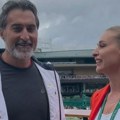 "Na ovo si čekao 25 godina": Zimonjić sreo lepoticu svetskog tenisa, ovo mu poručila (video)