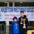 DIMITRIJE I BOGDAN TOMIĆ USPEŠNI NA KADETSKOM PRVENSTVU SRBIJE: Tri medalje za pirotske šahiste