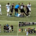 Brutalna tuča fudbalera partizana i indeksa! Ovako nešto se ne pamti: Nije se znalo ko koga udara! Pogledajte šokantan video