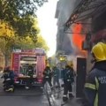VIDEO: Izbio požar u pasažu u Jevrejskoj ulici