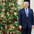 Jedan detalj svima privukao pažnju, teško ga je uočiti: Objavljen božićni portred Donalda Trampa (foto)