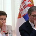 Вучић и Брнабић на тематској седници Владе Србије у недељу