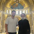 Srpski teniser posetio hram Svetog Save pred meč Đoković - Siner: "Ista sila koja je raznela..."