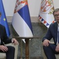 Razgovor trajao više od dva sata Oglasio se Vučić posle sastanka sa Lajčakom (foto)