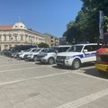 Taktičko-Tehnički zbor policije na Trgu Ćire Milekića u Sremskoj Mitrovici