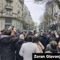 Protest medijskih udruženja u Beogradu zbog napada na novinare tokom lokalnih izbora
