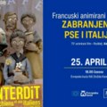 Francuski animirani film „Zabranjeno za pse i Italijane“ u Nišu