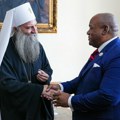 Patrijarh Porfirije razgovarao sa savetnikom predsednika SAD Pastorom Bernsom