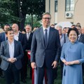 Vučić na oproštajnom prijemu u čast Čen Bo:Iskrene prijatelje ispraćamo sa setom