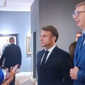 Vučić i Makron obišli Galeriju Matice srpske u Novom Sadu (video)