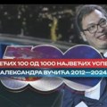 Pogledajte: Trećih 100 od 1000 najvećih uspeha Aleksandra Vučića u periodu od 2012. do 2024. godine (video)