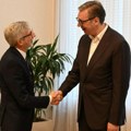 Nastavićemo da razvijamo dobre odnose u godinama pred nama: Vučić primio u oproštajnu posetu ambasadora Francuske