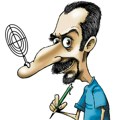 Lice smeha i duha – karikature Saše Dimitrijevića