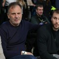 Tamo gde je otac stao: Sin Željka Obradovića prati meč Partizana!