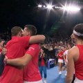Emotivno veče kakvo teniski svet ne pamti: Novak Đoković i reprezentativci Srbije su ovako dočekali Novu godinu (video)