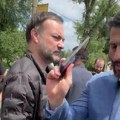 Šapić aktivisti oteo telefon i razbio ga o zemlju, konferencija na ivici sukoba (VIDEO)