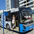 Privremeno izmešteno autobusko stajalište na Bulevaru kralja Petra I kod Sajma