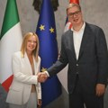 Vučić dočekao Đorđu Meloni: Hvala na snažnoj poruci podrške Srbiji