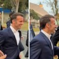 Makron bežao od obezbeđenja: Drama tokom posete Kini nakon susreta sa Sijem (video)