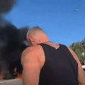 Pojavio se snimak! Milan Gurović je spasao život čoveku: Izvukao ga je iz zapaljenog automobila! Treba ubaciti obrađeni video…