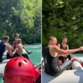Hit! Evo gde je Jokić - pliva i vesla na Drini: Masa poludela kad ga je videla, MVP slušao kako mu pevaju! (video)