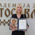 Dijana Brusin dobila Svetosavsku nagradu zbog izuzetnog zalaganja u radu sa decom