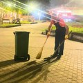 Sve javne površine u centru Kragujevca očišćene