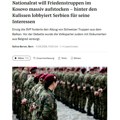 Debata u parlamentu Švajcarske o pravima Srba na KiM: Diplomatija Srbije u ofanzivi