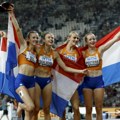 Zlatne medalje za štafete Holandije i SAD na 4x400 m na SP