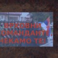 Sever KiM oblepljen plakatima sa slikom Vučića: Vrhovni komandante, čekamo te