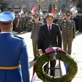 Groblje oslobodilaca Beograda: Ministar Gašić predvodio državnu ceremoniju polaganja venaca