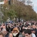 Protest u Novom Sadu na tačno mesec dana od tragedije i pogibije 15 ljudi