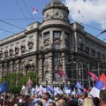 MUP: na skupu ispred Vlade Srbije 6.200 učesnika