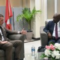 Đurić sa ministrom inostranih poslova Antigve i Barbude