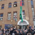 Palestinska zastava podignuta ispred ambasade u Londonu nakon priznanja Ujedinjenog Kraljevstva