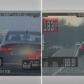 2 stranca divljala na srpskim putevima: Vozili 180 i 200km/h, reagovali presretači (Video)