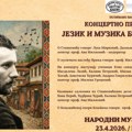 Koncertno predavanje “Jezik i muzika Borinog Vranja” – Narodni muzej, 23.4.2026. u 19 časova