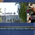 Navijači Partizana ne odustaju od protesta, čak ni posle ostavke Vučelića