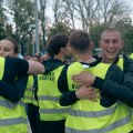 Ultramaraton do Brisela: Studenti dočekani u Liježu